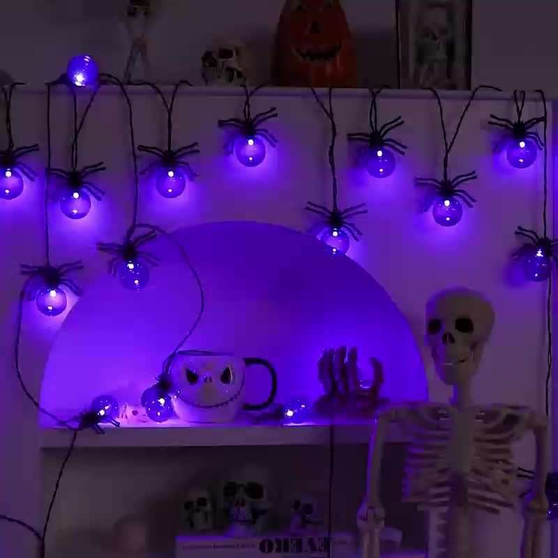 Halloween Decorations Color Purple Light 5.2M 15 Leds
