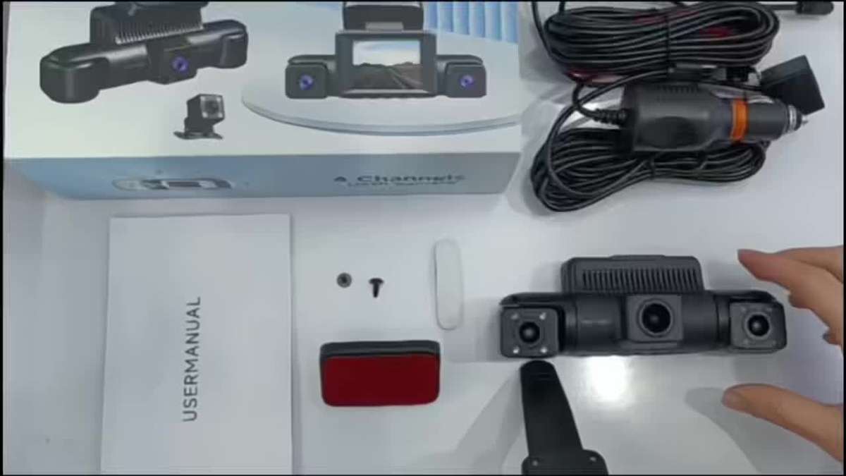 Exclusive Channel Panoramic Dash Cam System With Frontrearleftright Cameras
