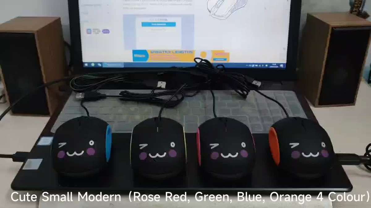 Mouse Color Rose Red Color