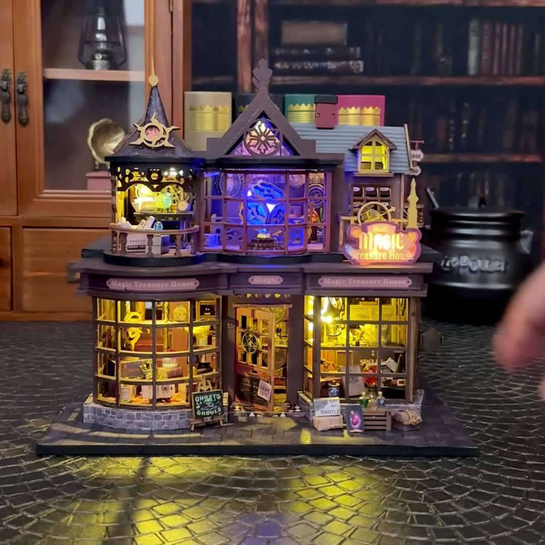 3D House Puzzle Model Style Magic Treasure House