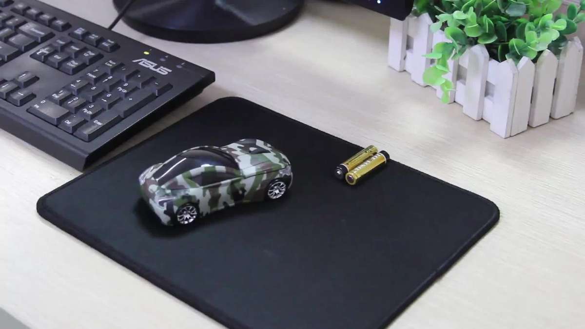 Mouse Color Camouflage Blue