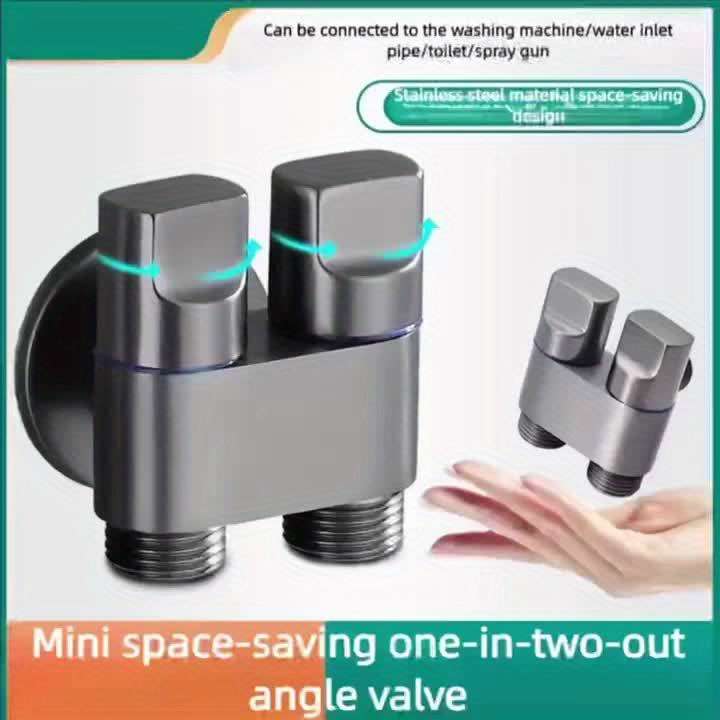 2-In-1 Dual-Outlet Washing Machine Faucet