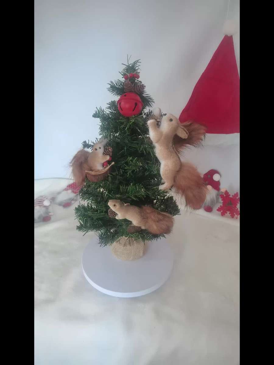 Christmas Decorations Items A002 Style Squirrel