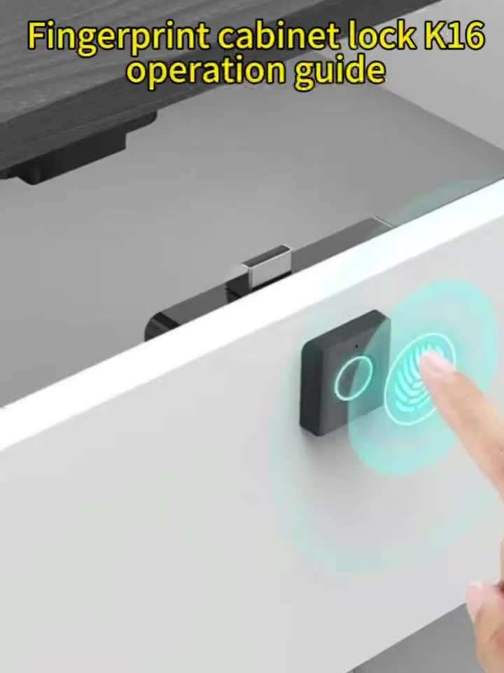 Lock Storage Can Record 10 Fingerprints   With Morse Code Emergency Unlock