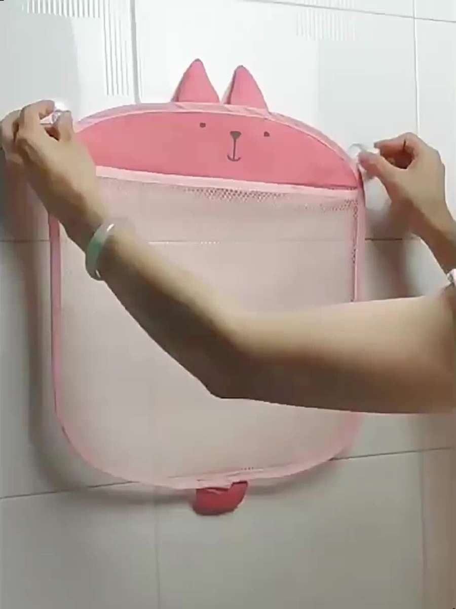 Of Cartoon Themed Hanging Storage Bag For The Bathroom