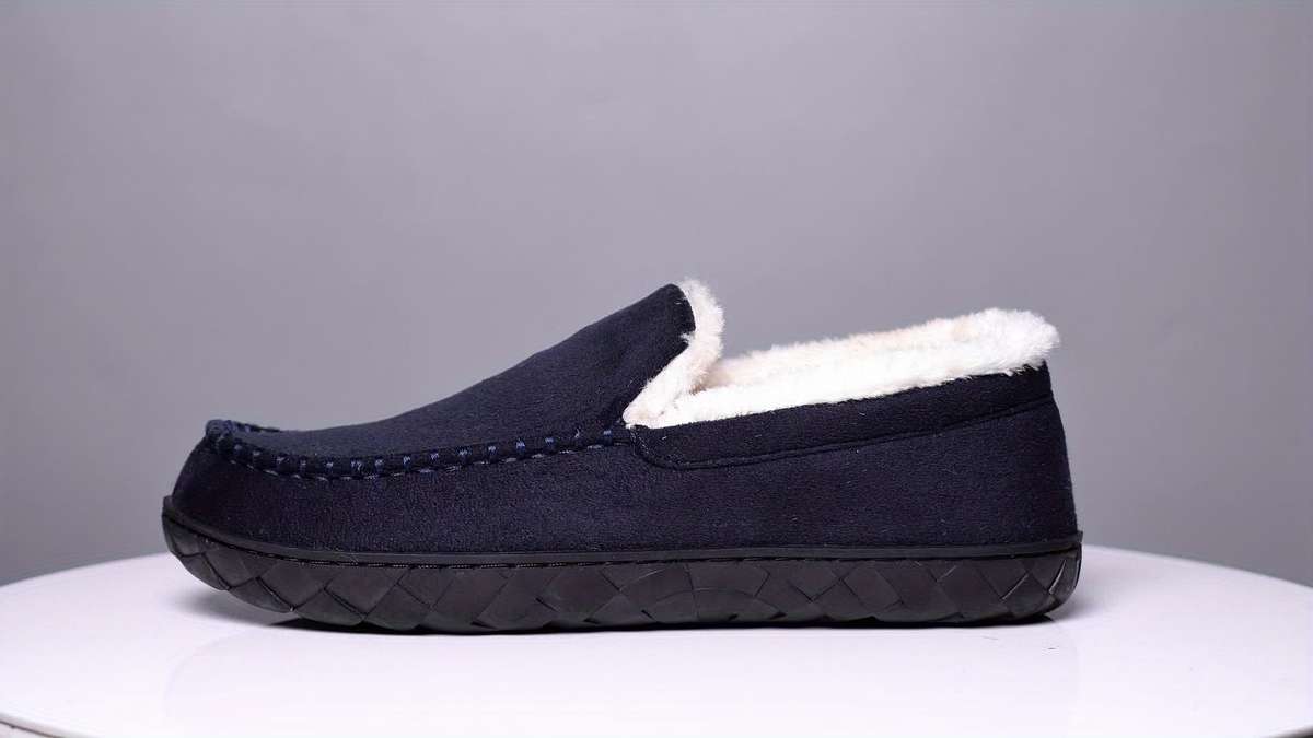 Cotton Slippers Color Black Sizeuk 9
