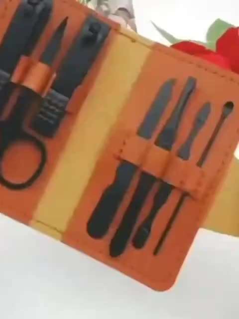 7pcs set Professional Stainless Steel Nail Clipper Set High Carbon Steel Blade Modern Style