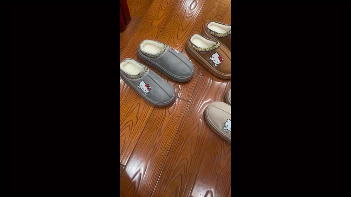 Cotton Slippers Color Grey Sizeuk 6.5-7