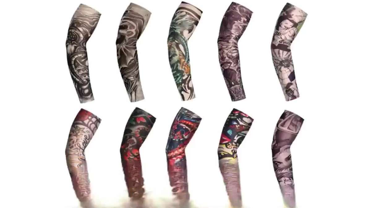 Sunscreen Sleeves Color Mixed Colors