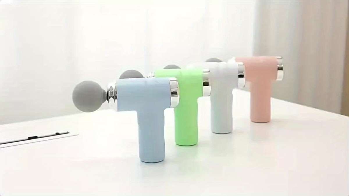 Massager Color 5 In 1 Pearl White Gift Box