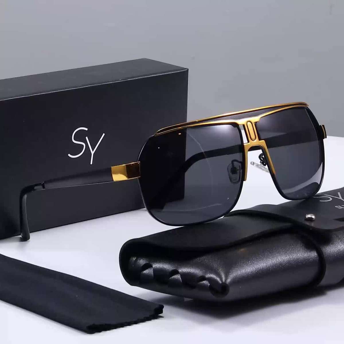 Cycling Glasses Color Silvery Grey Frame Grey Lenses