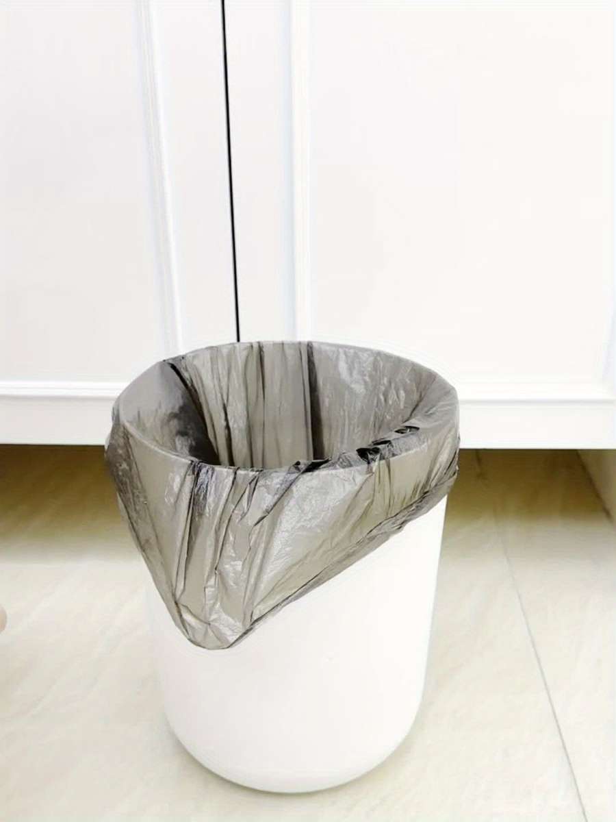 Trash Bag5.5G49.78*44.86Cm Extra Thickened 5 Rolls75 Pcs