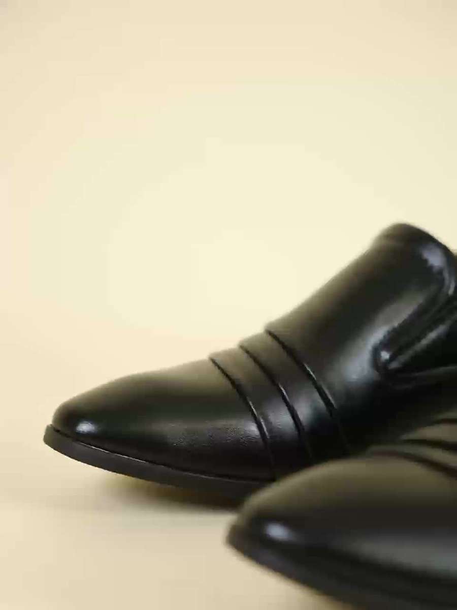 Mens Leather Shoes Color Black Sizeuk 9