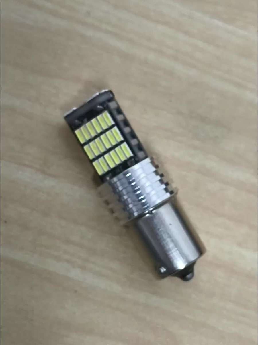 2Pcs High Power 1156 BA15S P21W LED Bulb