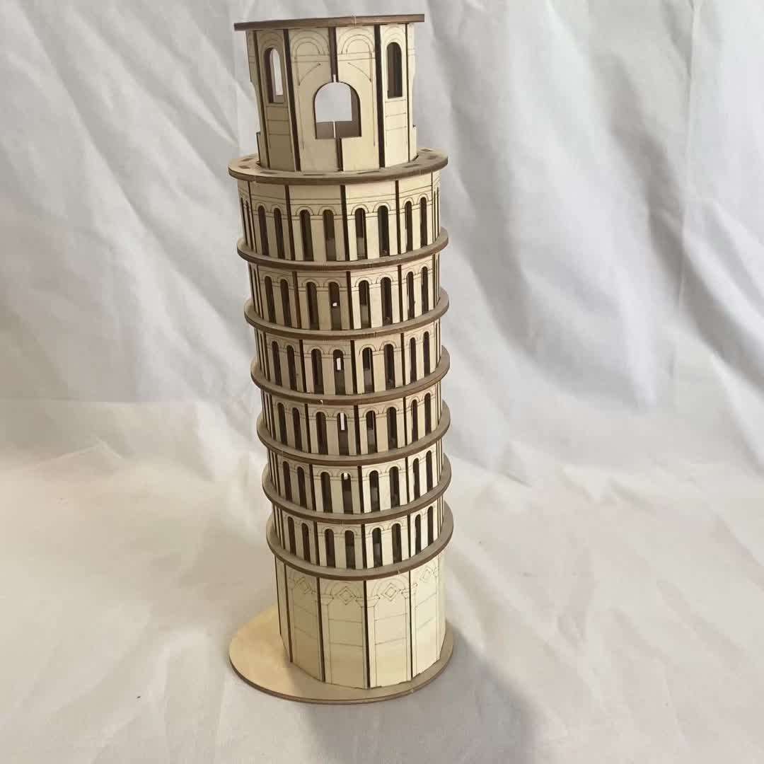 3D Building Model Puzzle Set Model Mpt039