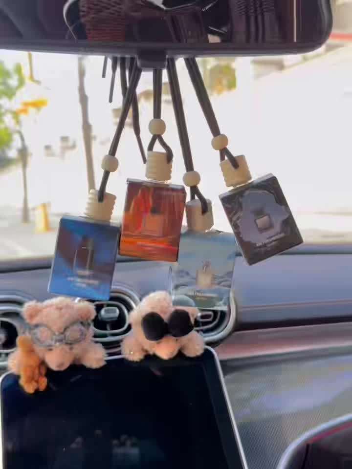 Car  Fragrance  Refill  Bottle Capacity 32Ml Men'S Fragrance  4 Pieces