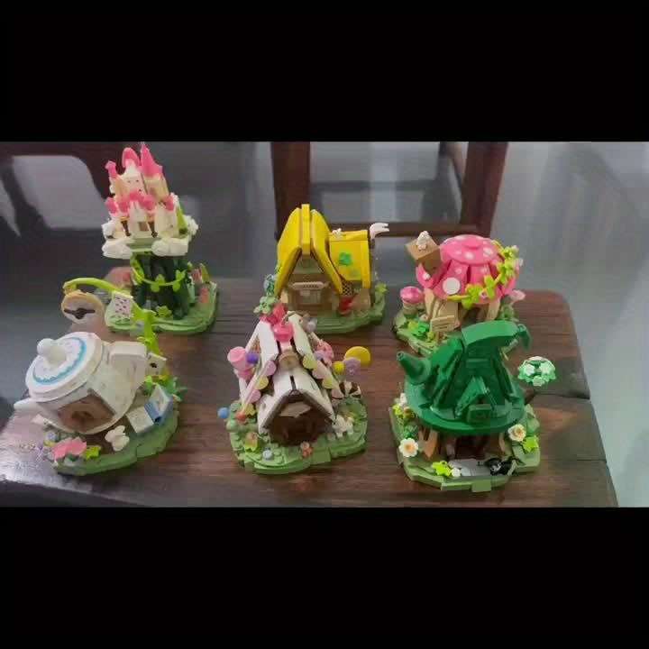 Building Toy Architectural Model Toy Set Model D012 5