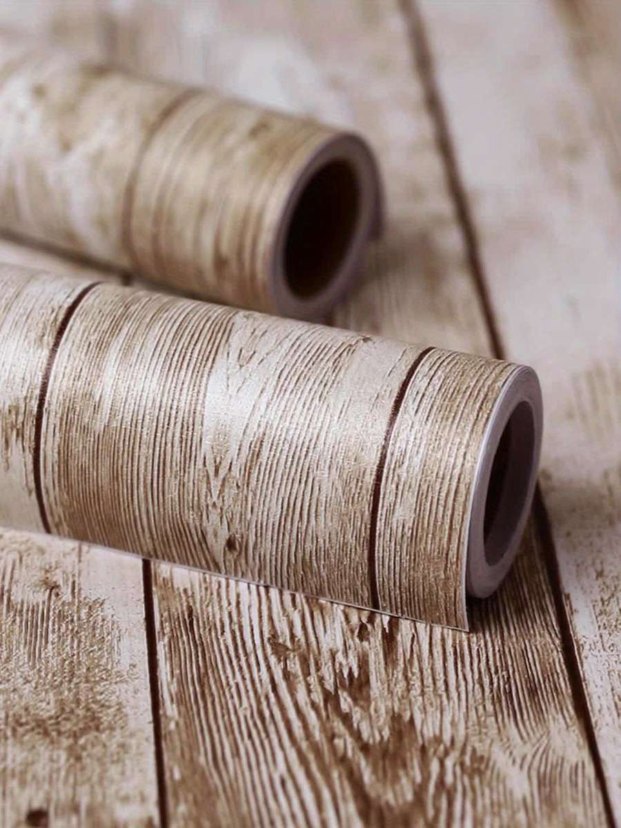 Self Adhesive Floor Stickers 5.0Meter*44.96Cm Old Wood Grain