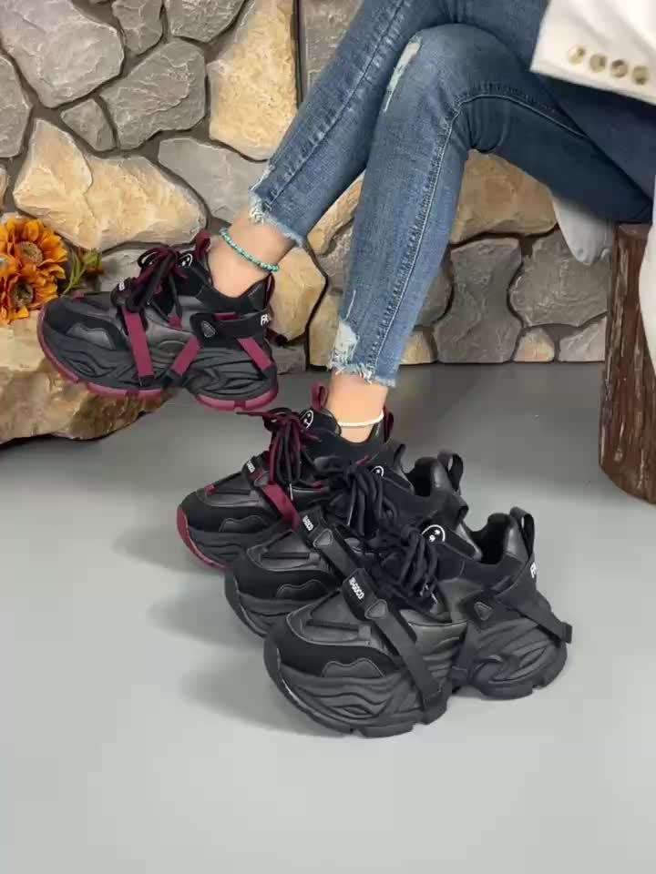 Women S Sneakers Color Red Sizeuk 5.5