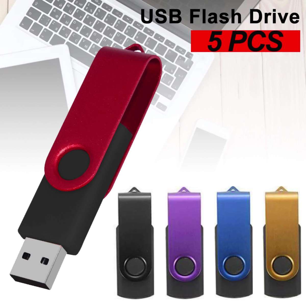 Usb Flash Drive Capacity 2Gb 5Pcs