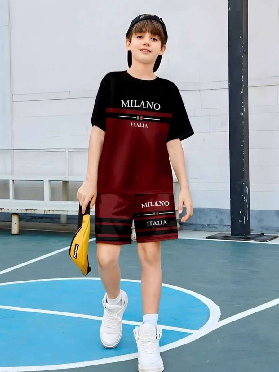Boys T Shirt Color Mixed Color Size5-6Y