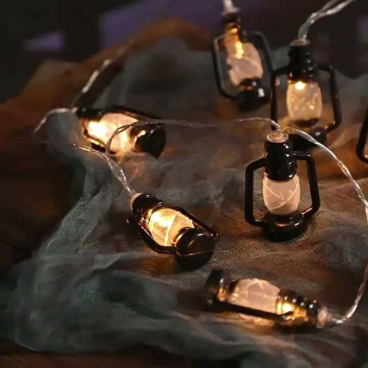 Vintage Led Lantern String Lights 3M