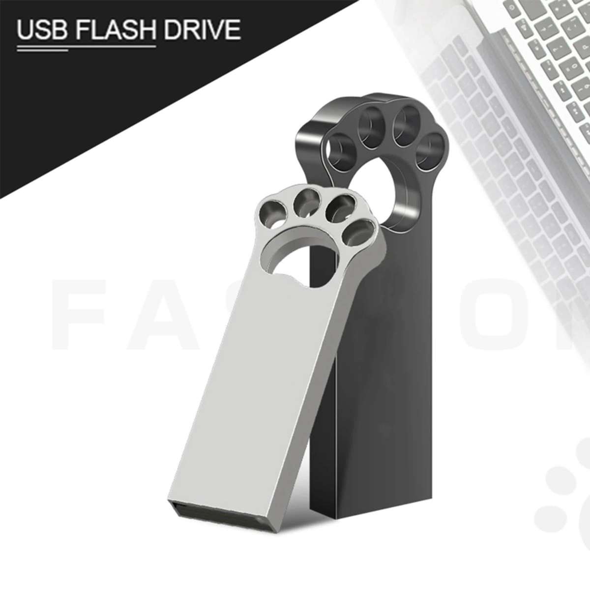 Usb Flash Drive Color Silvery Capacity 512Mb 2Packs