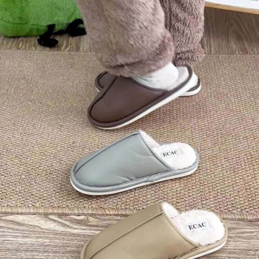 Cotton Slippers Color Khaki Sizeuk 14.5-15