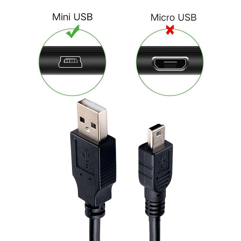 1pc Mini USB Cable Charge Sync Data Lead Phone fast Charger for MP3 MP4 player Car DVR GPS di