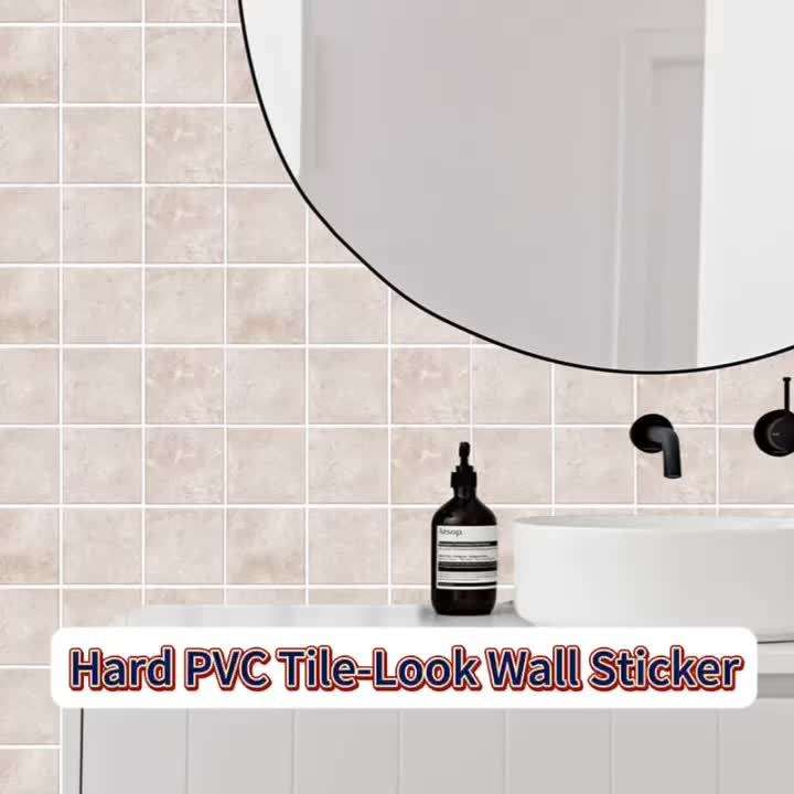 Floor Stickers Color Pink Size 29.5X29.5Cm Is 11.6X11.6Inch