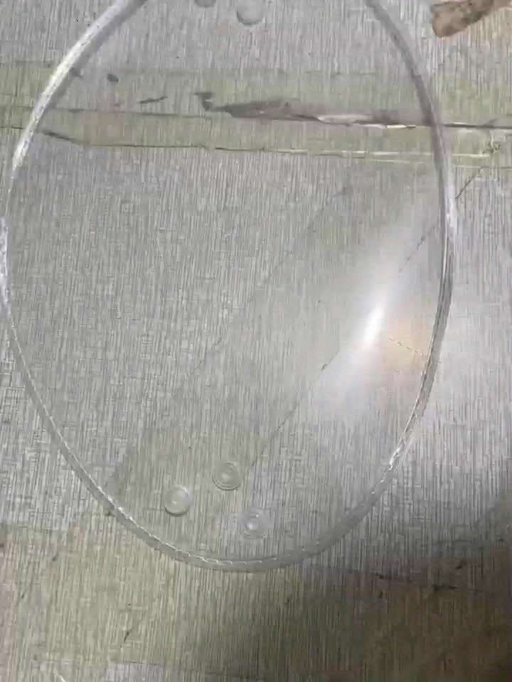 Raincoat Transparent Size L