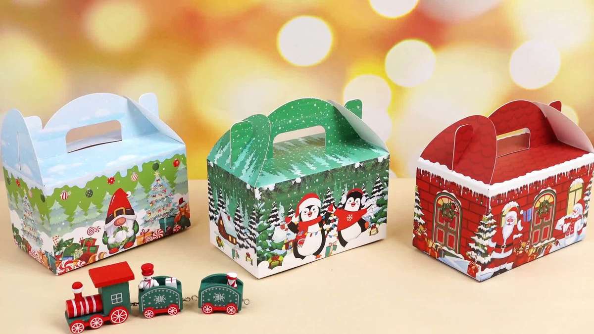 Christmas Gift Boxes Quantity 6Pcs