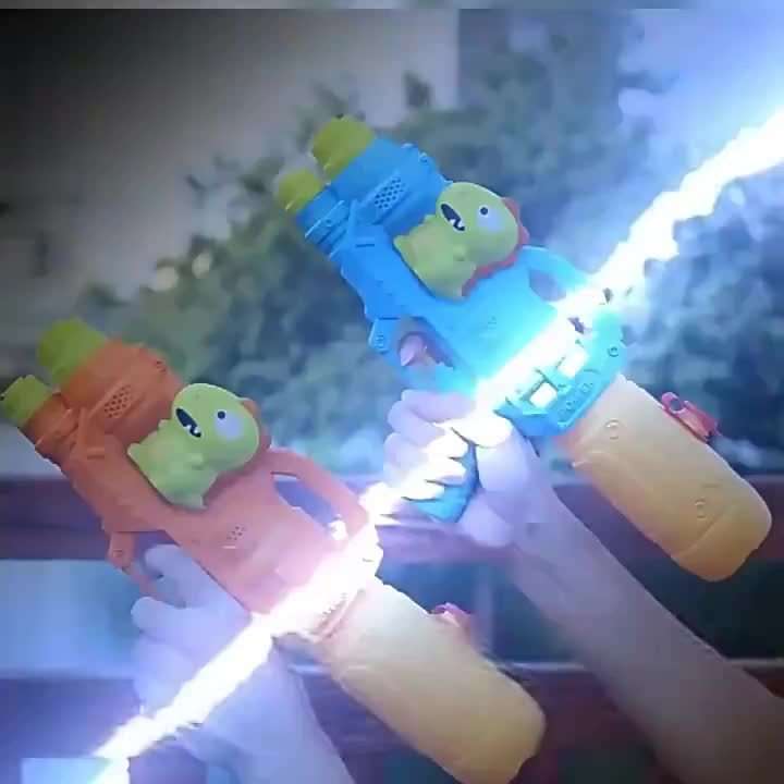 Toy Guns Color  Blue Cartoon Dinosaur Water Gun
