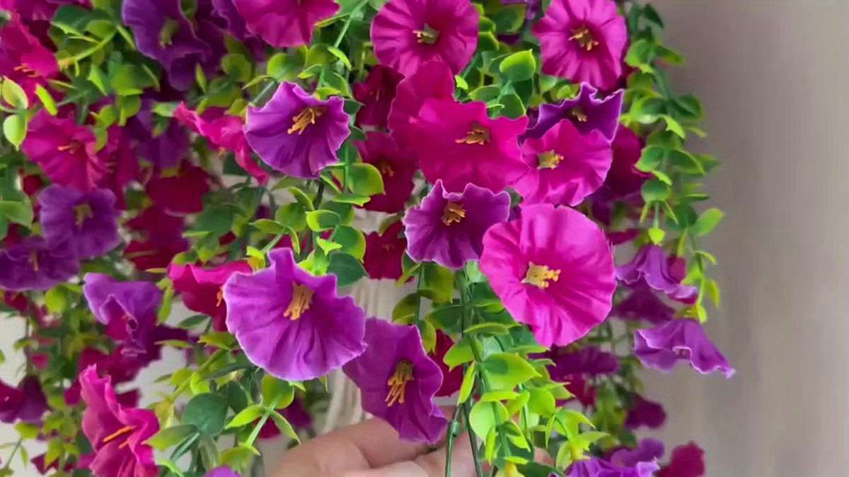 Simulated Flower Color Mix Quantity2Pcs