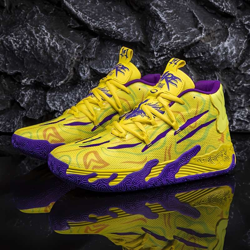 Sneakers Yellow Size Uk 7