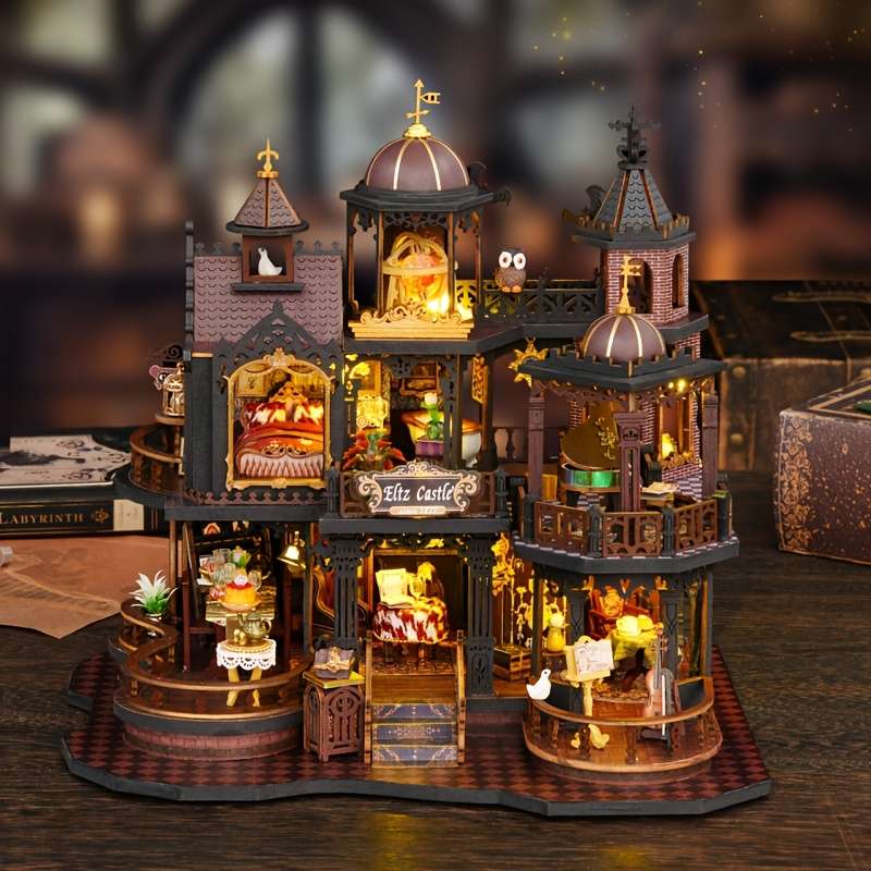 Building Toy Architectural Model Toy Set Style Gothic Edinburgh