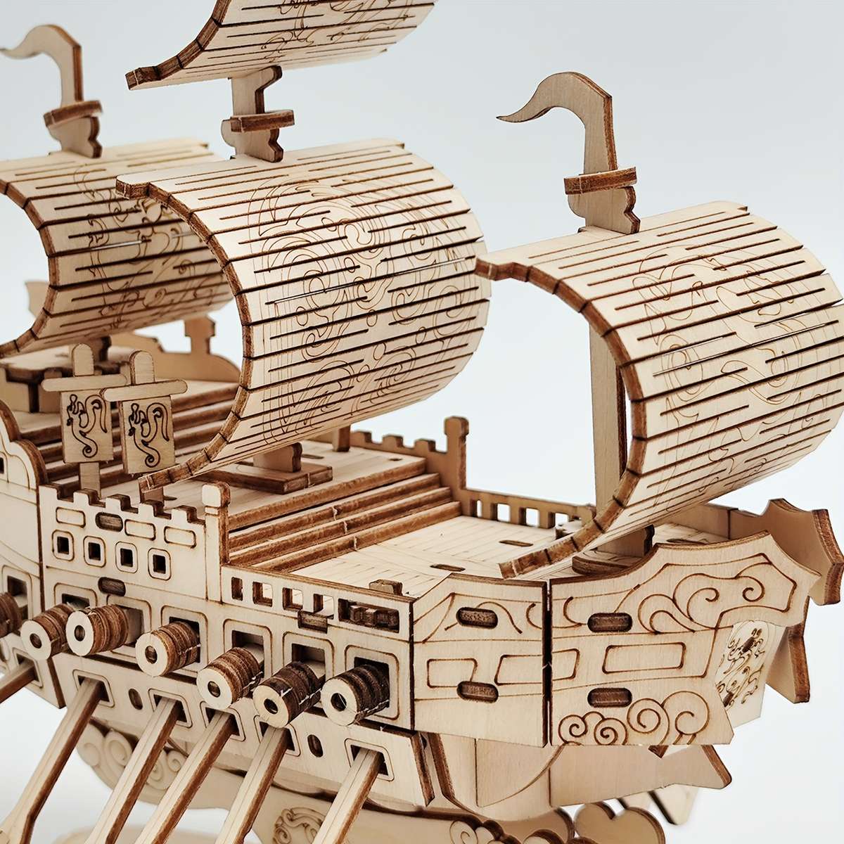 3D Jigsaw Puzzle Model Ship Items  Dragon Boat