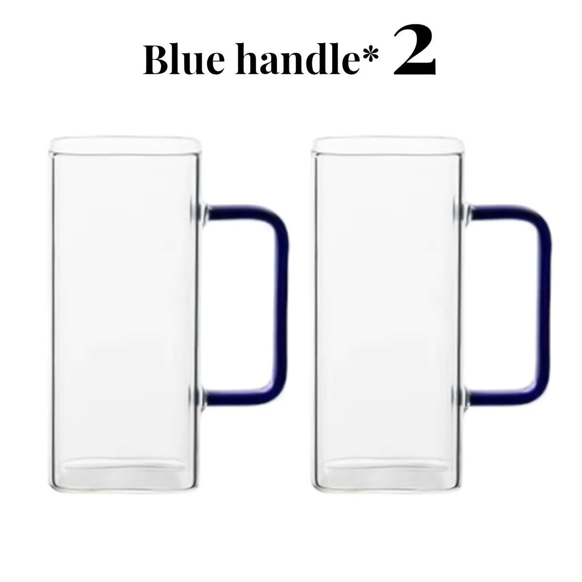 Water Cup Color Green Handle Quantity4