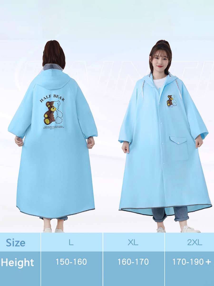Raincoat Violet Size L
