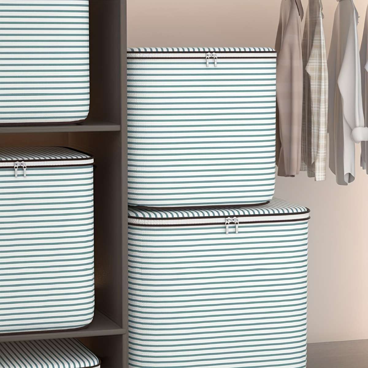 Eco Friendly Large Capacity Non Woven Storage Bag With Handles For Outdoor Use