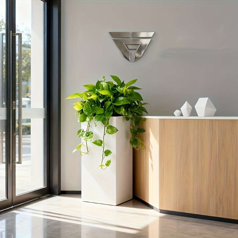 Flowerpot Size 27 27 55 Black Yj
