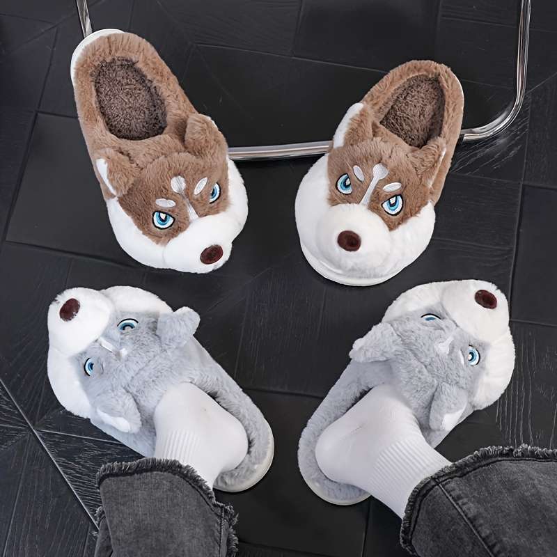 Cotton Slippers Color Light Grey Sizeuk 7.5-8
