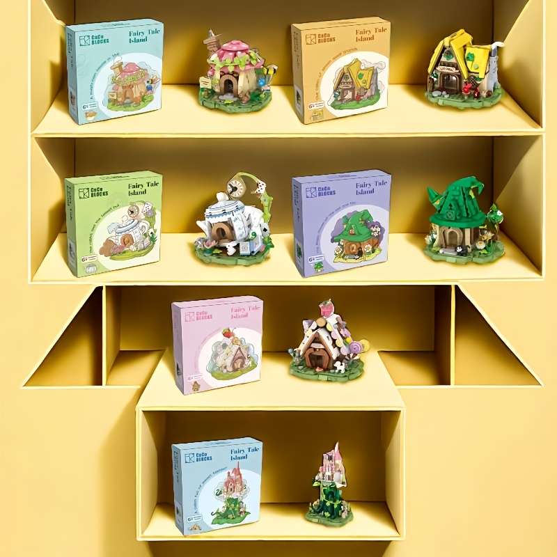 Building Toy Architectural Model Toy Set Model D012 5