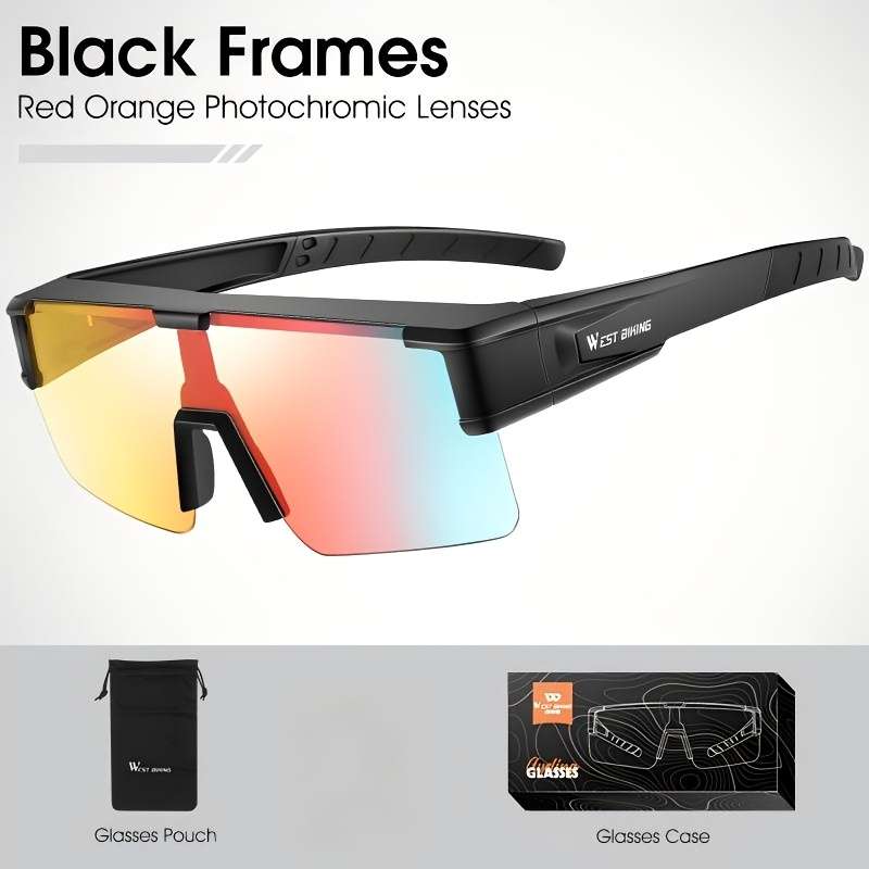 Cycling Glasses Color White