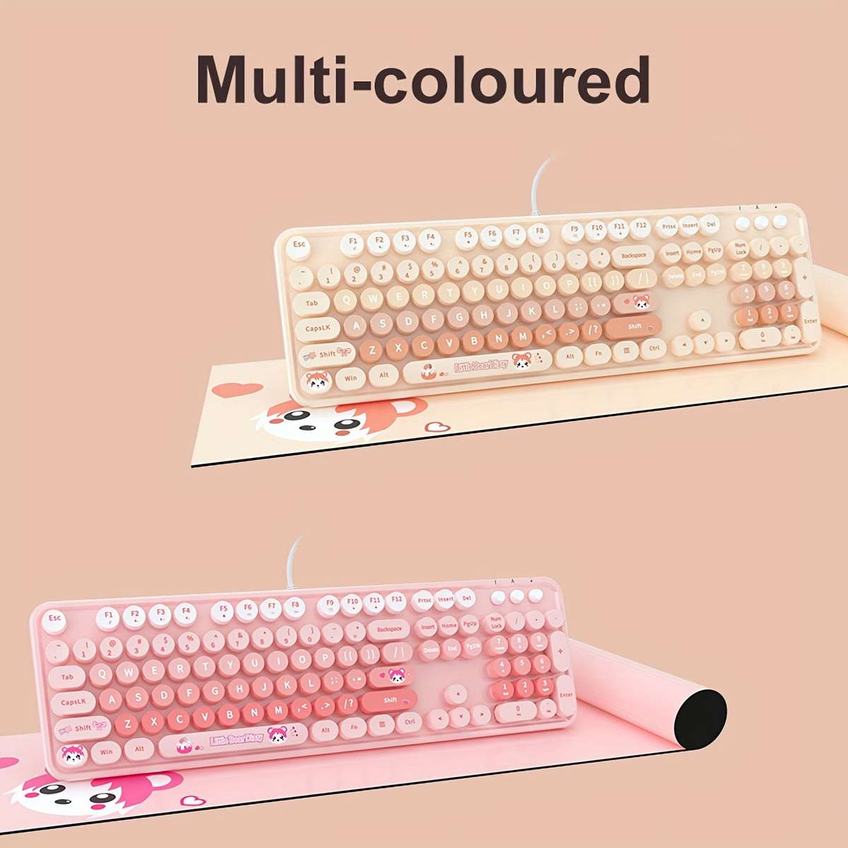 Keyboard Color Purple Mix