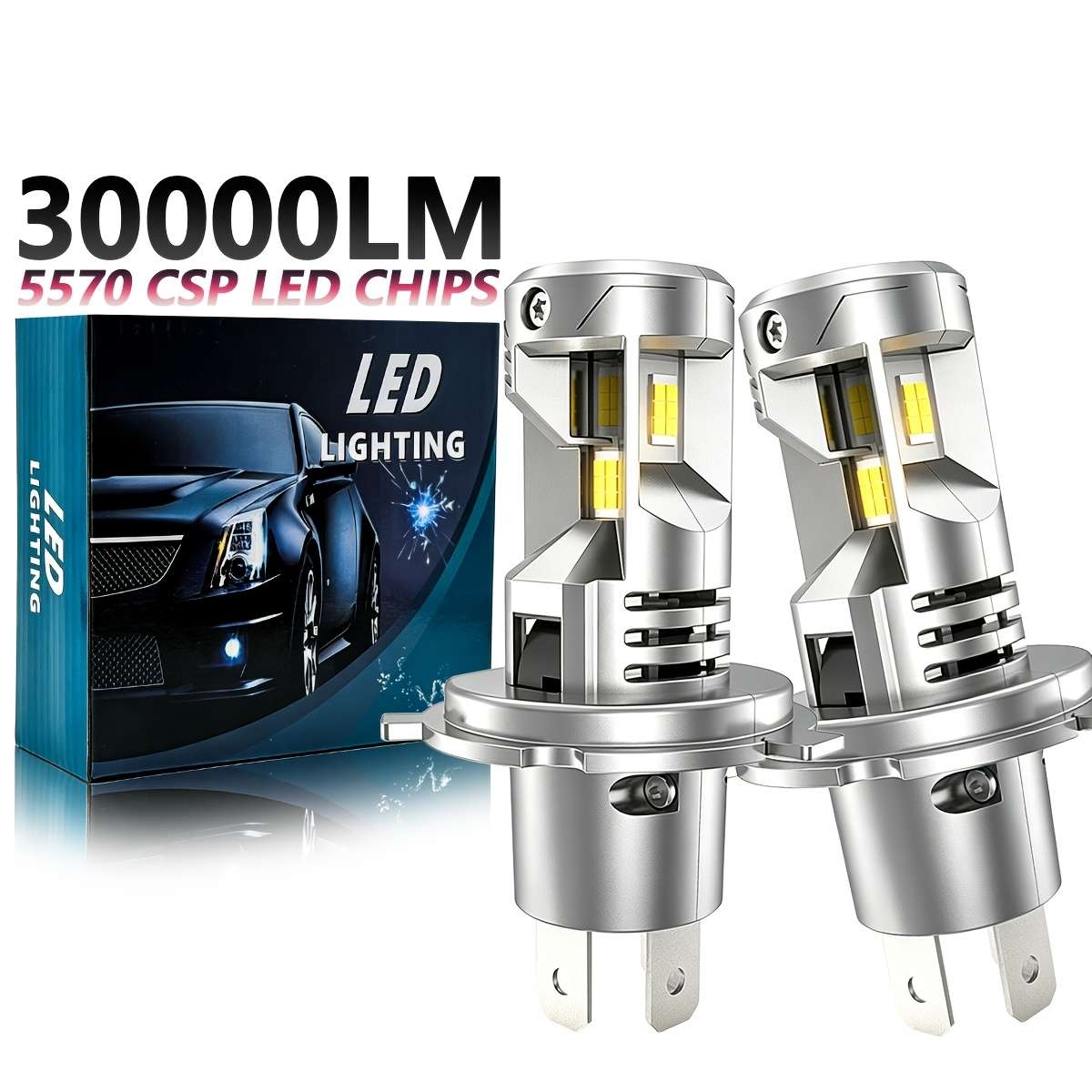 Car Lights Style 3 Sidescsp Quantity H4 2Pcs
