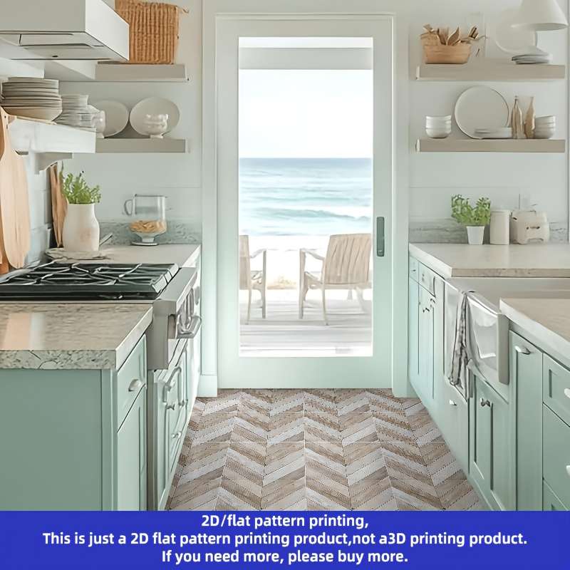Self Adhesive Floor Stickers 11.8Inchx11.8Inch30X30Cm