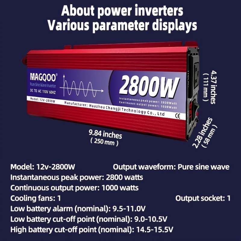 Universal Magqoo Single Socket Input Voltage Data Display Intelligent For
