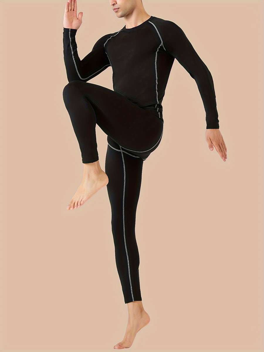 Thermal Underwear Color Black Sizexxxl
