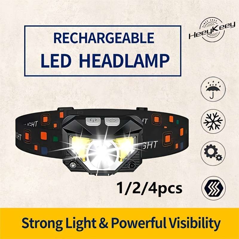 Headlamp Quantity 2Pcs Capacity1200Mah